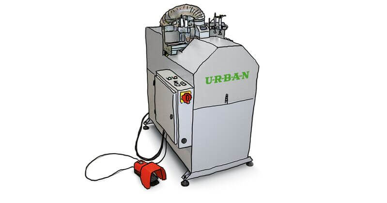 Urban GmbH & Co. Maschinenbau KG Products Cutting GLS 200 Automatic glazing bead saw